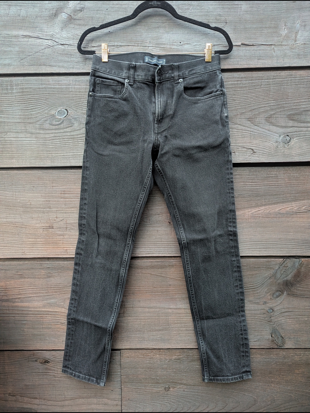 Everlane Men’s Skinny Jeans - Charcoal Black